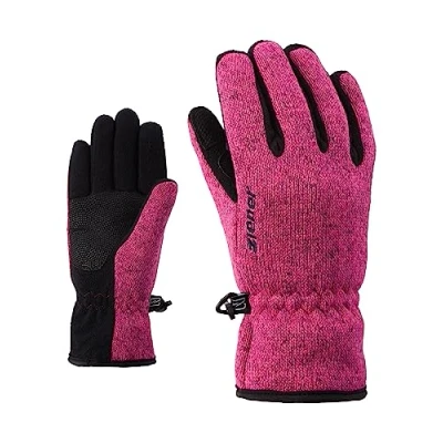 Abbildung von Ziener Kinder LIMAGIOS JUNIOR glove multisport Freizeit / Funktions Outdoor Handschuhe atmungsaktiv, gestrickt, rosa (Pop Pink), 3