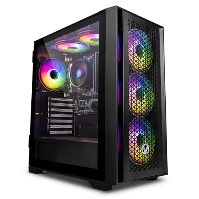 Abbildung von Vibox VI 3 Gaming PC AMD Ryzen 3200GE 4GHz Radeon Vega 8s 16GB RAM 480GB SSD Windows 11 WiFi