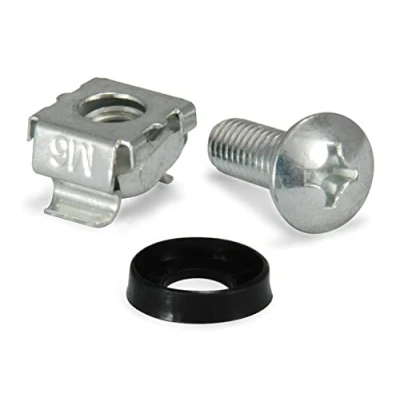 Abbildung von Equip M6 Käfigmuttern &amp; Schraubensatz 4 Sätze pro Packung