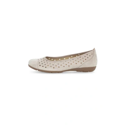 Abbildung von Gabor Klassischer Ballerina, Damen, Größe: 40, Leinen Schuhe
