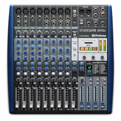 Abbildung von PreSonus StudioLive AR12c Analog Mixer/Audio Interface 14 Kanal USB C kompatibel/SD Stereo Recorder