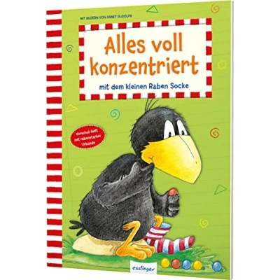 Abbildung von Der kleine Rabe Socke: Alles voll konzentriert mit dem kleinen Raben Konzentrationsübungen für Kinder ab 4 Jahren