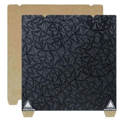 Abbildung von HysiPrui 3D Drucker 235x235mm K1/K1C Doppelseitige strukturierte Oberfläche PEI und PEO Blatt Bauplatte mit Heißbettmatte für Creality Ender 3 S1/Ender S1 Pro/Ender V3 SE/Ender V2/Ender V2 Neo