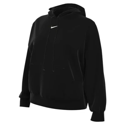 Abbildung von Nike Sportswear Phoenix Hoodie Kapuzenpullover, Damen, Größe: S Short, Black