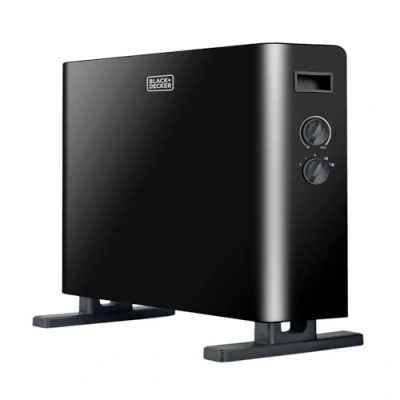Abbildung von Black &amp; Decker BXCSH2000E, Elektrischer Konvektor Raumheizer, Indoor, Schwarz, 1,9 W, 2000 220 240 V