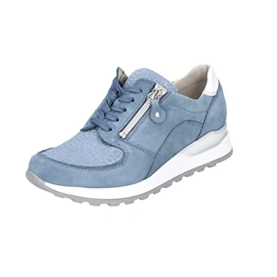 Abbildung von Waldläufer Sneaker low, Damen, Größe: 39, Denim Schuhe