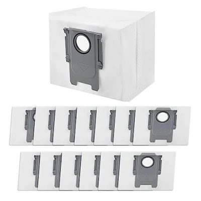 Abbildung von 14 Stück Staubbeutel für Roborock S8+/ S8 pro Ultra/S7 MaxV Ultra /S7 Ultra/Q7 Max / Q7 Max+/Q7 Max+Plus/Q5+ Staubsauger Absaugstation,Staubbeutel Ersatzkit