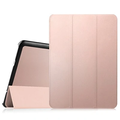 Abbildung von Fintie Hülle für Samsung Galaxy Tab S2 9.7 T810N / T815N T813N T819N 24,6 cm (9,7 Zoll) Tablet PC Ultra Schlank Ständer Cover Schutzhülle mit Auto Schlaf/Wach Funktion, Roségold