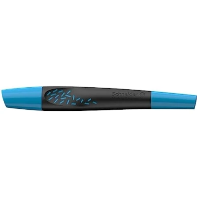 Abbildung von 5 x Schneider Tintenroller Breeze Kugelspitze M schwarz/blau königsbla
