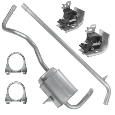 Abbildung von Schalldämpferset Auspuffanlage Auspuff für Renault Megane 2 II 2002 2011 1.5 DCI