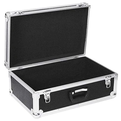 Abbildung von ROADINGER Universal Koffer Case Tour Pro schwarz Flightcase Schaumstoffgepolsterter Innenraum