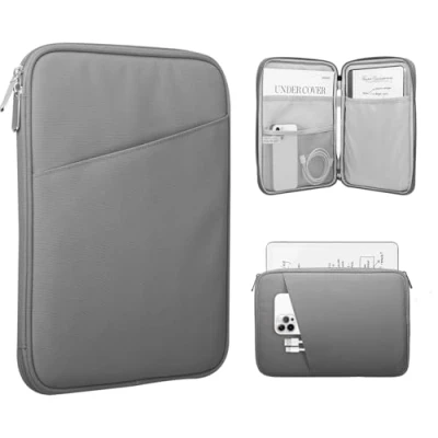 Abbildung von TiMOVO 9 11&quot; Tablet Tasche Hülle für iPad Air 11 2024/iPad Pro 10 10.9 2022, 2022 2018, 10.2, 5/4 10.9, Tab S9 2023/A8 10.5, Dunkel Grau