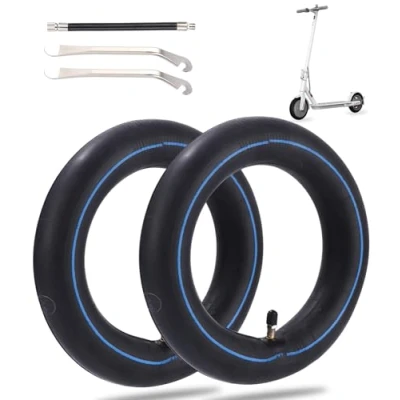Abbildung von Toaren 8 1/2x2 Scooter Verdickter Schlauch e Reifen Innenschlauch Elektro für Xiaomi 1S/M365/Pro2 Ersatzreifen,2*Fahrradschlauch 1*Ventil 2*Montagehebeln Fahrrad Roller