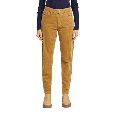 Abbildung von ESPRIT Damen 102EE1B350 Hose, 250/KHAKI BEIGE, 32