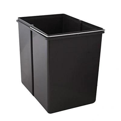 Abbildung von WESCO Einbaumülleimer Ersatzeimer 16 Liter, anthrazit
