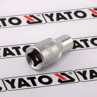 Abbildung von YATO YT 05213 Steckschlüsseleinsatz Torx DIN2124 E6 Chrom Vanadium Stahl