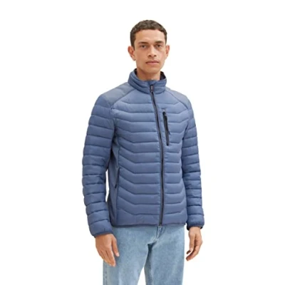 Abbildung von TOM Tailor Hybrid Übergangsjacke, Herren, Größe: Small, China blue