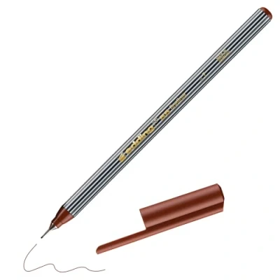 Abbildung von 10 x edding Fineliner 55 finepen braun