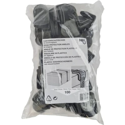Abbildung von NIPS 140882001 KANTENSCHUTZECKEN, 100er Packung, schwarz