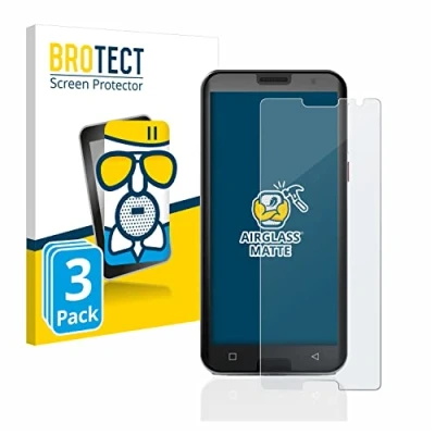 Abbildung von BROTECT Entspiegelungs Schutzglas für Emporia Smart 5 (3 Stück) Schutz Folie Panzerfolie Glas Matt [Extrem Kratzfest 9H, Anti Reflex]