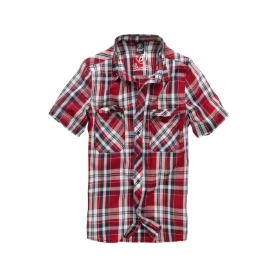 Abbildung von Brandit Roadstar Hemd, Herren, Größe: 4XL, Red
