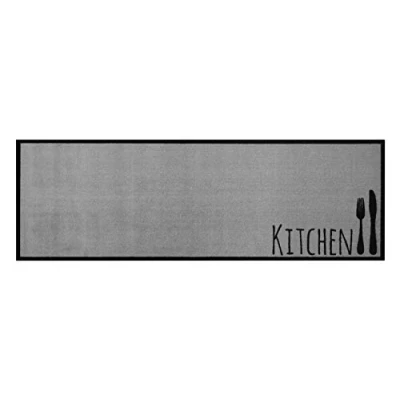 Abbildung von Küchenläufer Cutlery, HANSE Home, rechteckig, Höhe: 5 mm, Läufer, Rutschfest, Küchenteppich, Küche, Teppich, Pflegeleicht