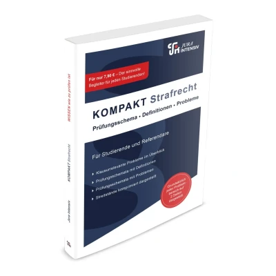 Abbildung von KOMPAKT Strafrecht: Prüfungsschema Definitionen Probleme (KOMPAKT: Grundsätzlich jeder Problembereich auf 2 Seiten dargestellt)