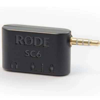 Abbildung von RØDE Rode SC6 Smartphone Adapter Audio 3,5 mm Klinke zu