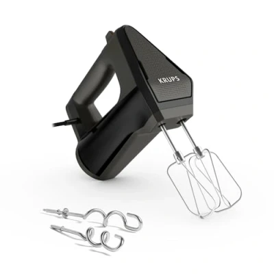 Abbildung von Krups Handmixer &quot;GN6028 3MIX 6000, Soft Touch Griff, langes Kabel&quot;, 600 W