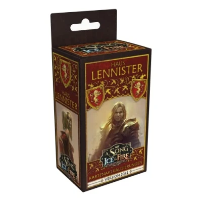 Abbildung von CMON, A Song of Ice &amp; Fire Haus Lennister Kartenaktualisierungen, Erweiterung, Tabletop, 2 Spieler, Ab 14+ Jahren, 45+ Minuten, Deutsch, Mehrsprachig