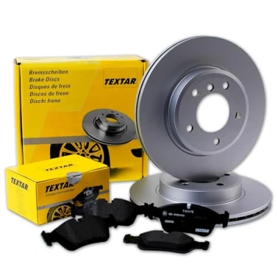 Abbildung von Bremsscheiben 258mm + Beläge vorne passend für Yaris P9 P13