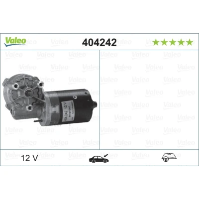 Abbildung von VALEO ORIGINAL PART 404242 Scheibenwischermotor 12 vorne für Linkslenker VOLKSWAGEN: Golf 4 Schrägheck, Variant, TRANSPORTER Bus