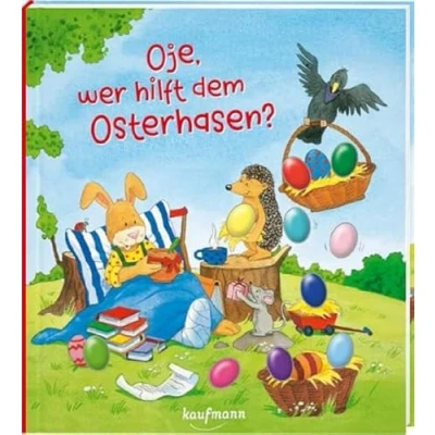 Abbildung von Oje, wer hilft dem Osterhasen?: Funkel Bilderbuch mit Glitzersteinen (Bilderbuch integriertem Extra Ein Osterbuch: Kinderbücher ab 3 Jahre)