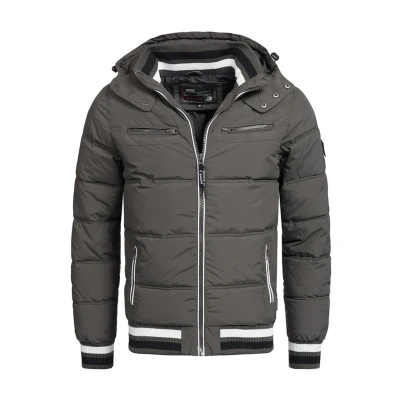 Abbildung von Indicode Jeans Marlon Winterjacke, Herren, Größe: Medium, Grey
