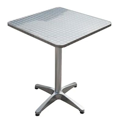 Abbildung von Benelando Bistrotisch klappbar Aluminium Klapptisch Tisch Gartentisch 60x60 cm Garten