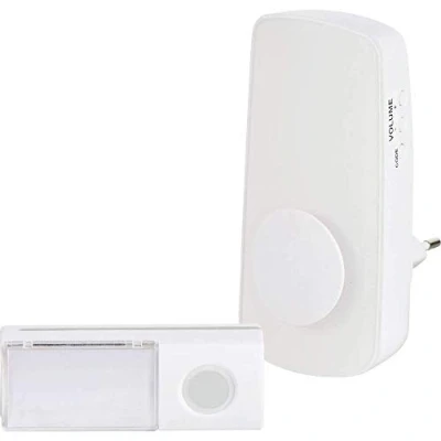 Abbildung von Heidemann Funkgong Komplett Set mit Blitzlicht, Namensschild 70827 HX Ocean 230 V