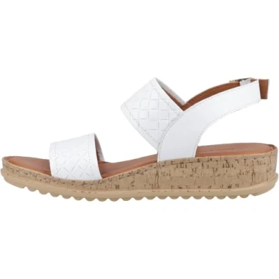 Abbildung von Hush Puppies Damen Ebony Wide Fit Weite Passform aus Ebenholz, weiß, 39 EU