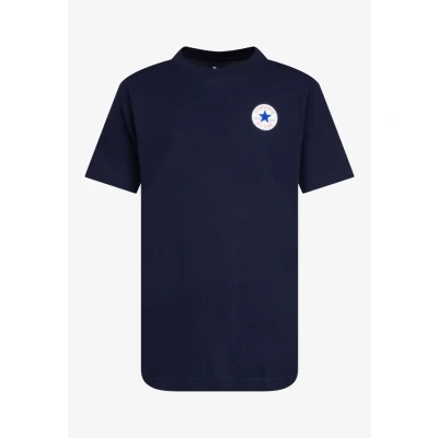 Abbildung von Converse Unisex Tshirt basic für Kinder, Größe: 128/132, Obsidian