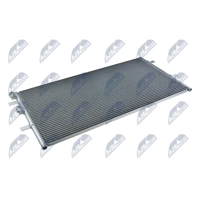 Abbildung von NTY CCS FR 026 Klimakondensator ohne Trockner Aluminium 762 FORD: Transit Mk6 Kastenwagen, Bus, Pritsche/Fahrgestell