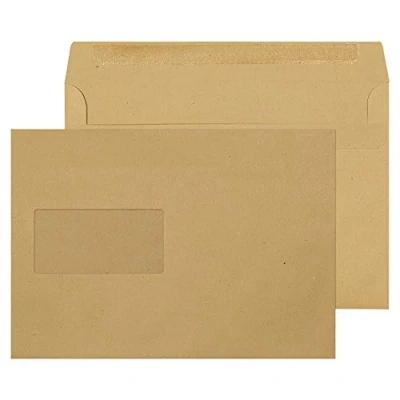 Abbildung von Blake Purely Everyday 1608 Briefümschlage Selbstklebend Mit Fenster Manille C5 162 x 229 mm 90 g/m² 500 Stück