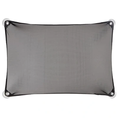Abbildung von Dreambaby F293 Stretch to Fit extra flexible verstellbare Fensterblende Sonnenschutz Auto Sonnenblende (33 x 46cm bis 46 69cm) schwarz