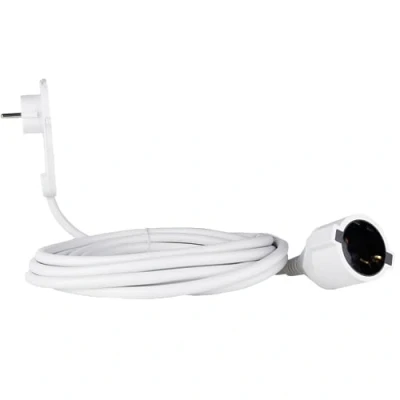 Abbildung von REV Smart, Flachstecker Verlängerung 8mm, Verlängerungskabel 10m, max. 3680W, Weiss