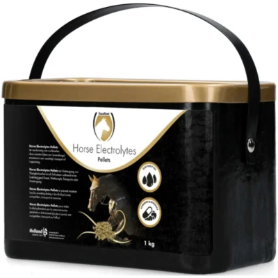 Abbildung von Excellent Pferde Elektrolyt Pellets Eimer 1 kg Naturel
