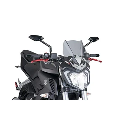 Abbildung von Windschild Puig Yamaha MT 125 14 16 rauchgrau