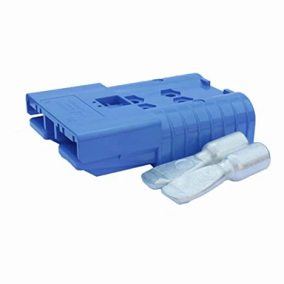 Abbildung von Anderson Flachstecker SBE 160A blau, Stecker inkl. 2 Hauptkontakte, 48 V, 50mm² (oder ähnlich