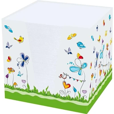 Abbildung von RNKVERLAG 46478 Notizklotz Schmetterlinge mit 900 Blatt, 92 x mm, 1 Stück