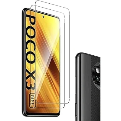 Abbildung von Cracksin Panzerfolie kompatibel mit Xiaomi Poco X3 Displayschutzfolie,Schutzfolie Nano Tech 9H [kein Glas] Glas Folie,100% Fingerabdrucksensor [2 Stück]
