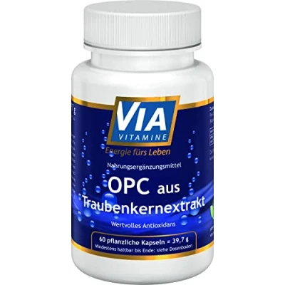 Abbildung von Via Vitamine OPC aus Traubenkernextrakt Kapseln, 39,7 g