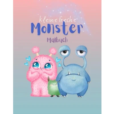 Abbildung von Kleine freche Monster Malbuch: ab 3 Jahren (Malbücher Jahren)