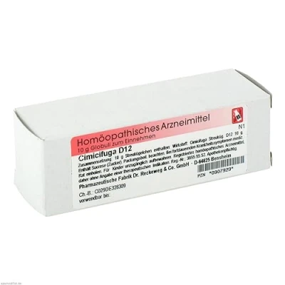 Abbildung von Cimicifuga D 12 Globuli 10 g